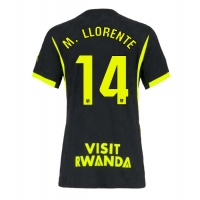 Koszulka piłkarska Atletico Madrid Marcos Llorente #14 Strój wyjazdowy dla kobiety 2026-27 tanio Krótki Rękaw